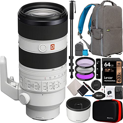 Sony’s Ultimate Telephoto Lens Bundle with Backpack + Accessories