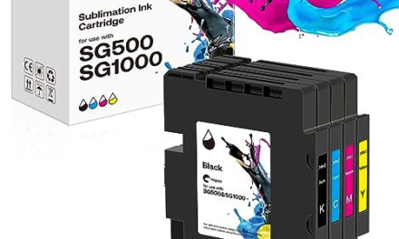 Upgrade Your Printer with Hiipoo SG500 SG1000 Sublimation Ink Cartridge!