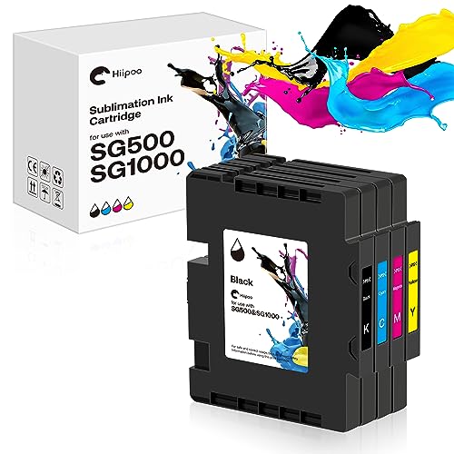 Upgrade Your Printer with Hiipoo SG500 SG1000 Sublimation Ink Cartridge!