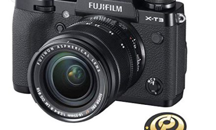 Capture Life: Fujifilm X-T3 Camera + XF18-55mm Lens – Black