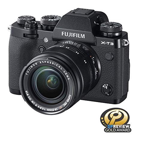 Capture Life: Fujifilm X-T3 Camera + XF18-55mm Lens – Black