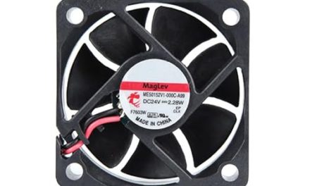 Powerful 2-Wire Inverter Fan for DC24V Cooling