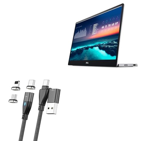 Enhance Dell 14 Monitor: Power Up with MagnetoSnap PD AllCharge Cable!