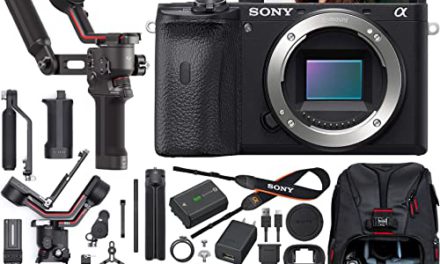 Capture Stunning Moments with Sony a6600 Mirrorless Camera Bundle