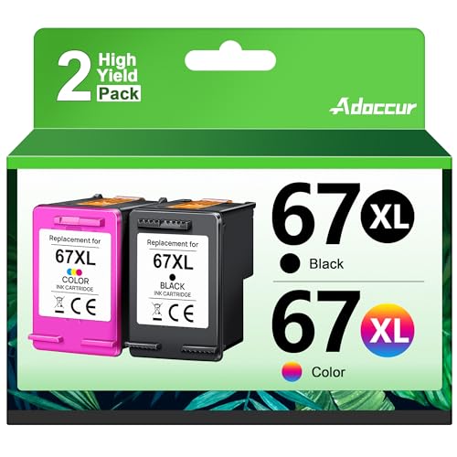 Save Money: Adoccur Remanufactured Ink Cartridges for HP Printers