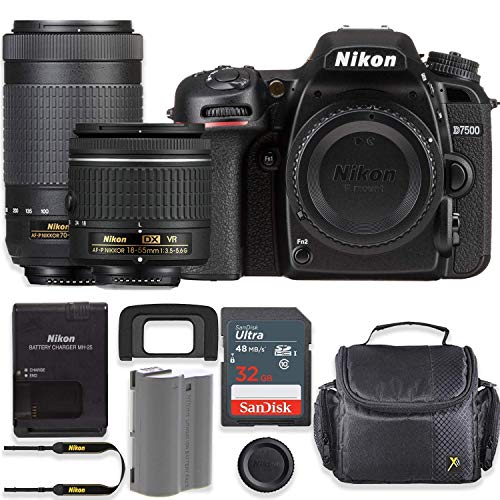 Capture Stunning Photos with Nikon D7500 DSLR Camera Bundle