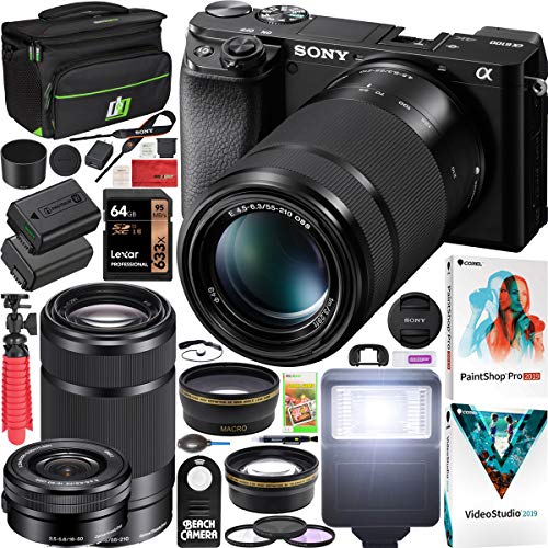 Capture More with Sony a6100 Mirrorless Camera Bundle!