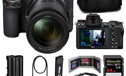 Capture Life: Nikon Z7 II Camera Bundle – Lens, Memory, Bag, Tripod, and More!