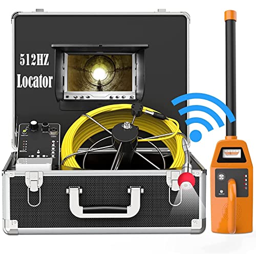 High-Tech Drain Inspection: Locator, Sonde, Waterproof Camera