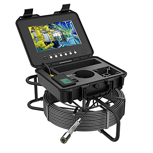 Ultimate Drain Inspection Kit: HD Camera, Locator, & 70M Cable