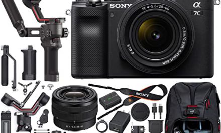 Capture Life’s Moments: Sony a7C Camera with Lens, Gimbal, Backpack & More!