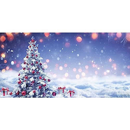 Enchanting Winter Wonderland: Festive Christmas Backdrop for Memorable Holiday Celebrations!