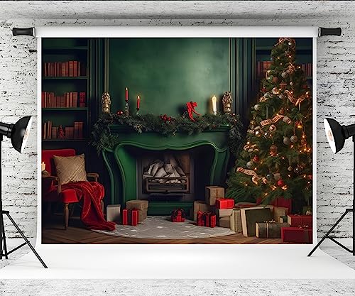 Capture the Magic: Kate’s Green Christmas Backdrop for Unforgettable Festive Moments