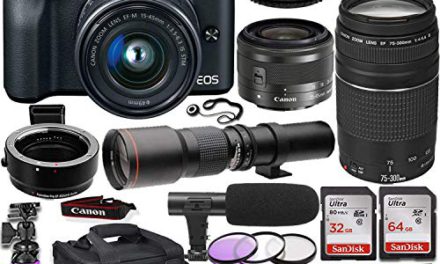 Capture the Moment: Canon EOS M50 Mirrorless Camera Bundle