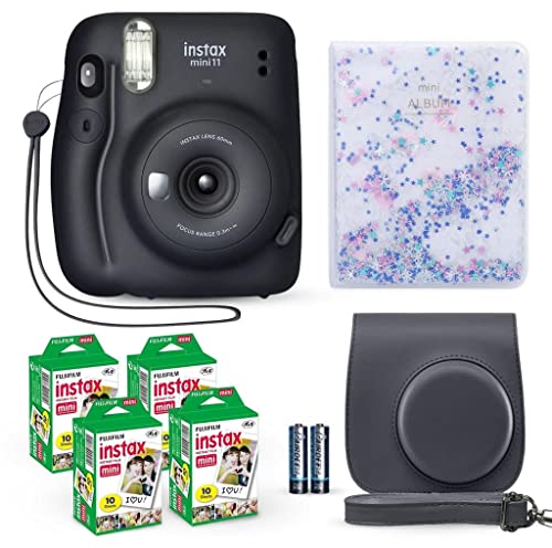 Capture Memories: Fujifilm Instax Mini 11 + Film Pack + Shutter Accessories – All-Inclusive Bundle