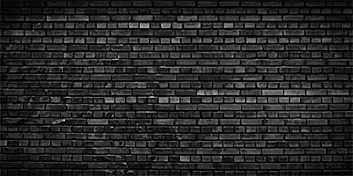 Retro Black Brick Wall Backdrop: Capture Timeless Moments
