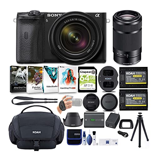 Capture Life’s Brilliance: Sony Alpha a6600 Mirrorless Bundle