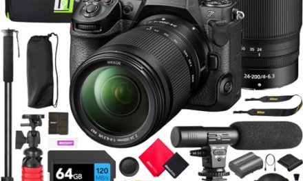 Capture Brilliance: Nikon Z8 8K Mirrorless Camera Kit