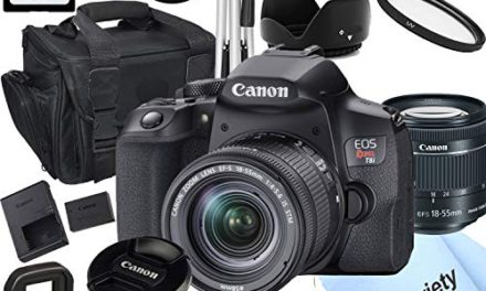 Capture Life: Canon Rebel T8i DSLR + 18-55mm Lens, Tripod, 32GB Card & More!