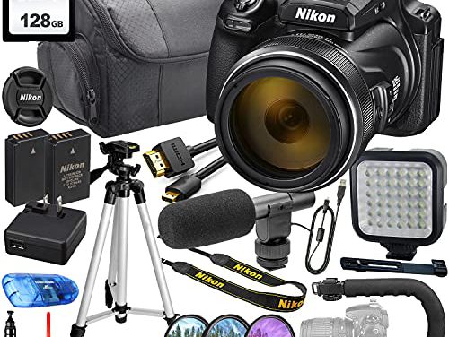 Capture stunning videos with the Nikon P1000 Camera Bundle