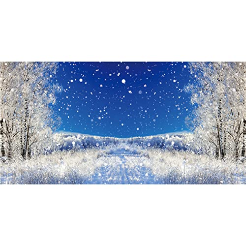 Enchanting Winter Wonderland Photography Backdrop