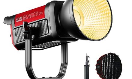 Powerful GVM 300W LED Light Kit: Capture Perfect Videos with Studio Quality
