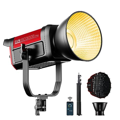 Powerful GVM 300W LED Light Kit: Capture Perfect Videos with Studio Quality