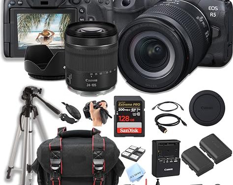 Capture the Moment: Canon EOS R5 Mirrorless Camera Bundle