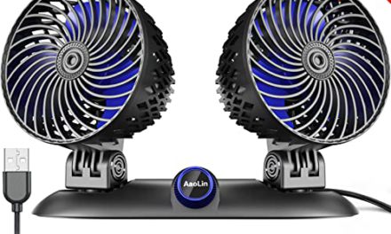 Powerful 2023 Car USB Fan – Upgrade Your Cooling!
