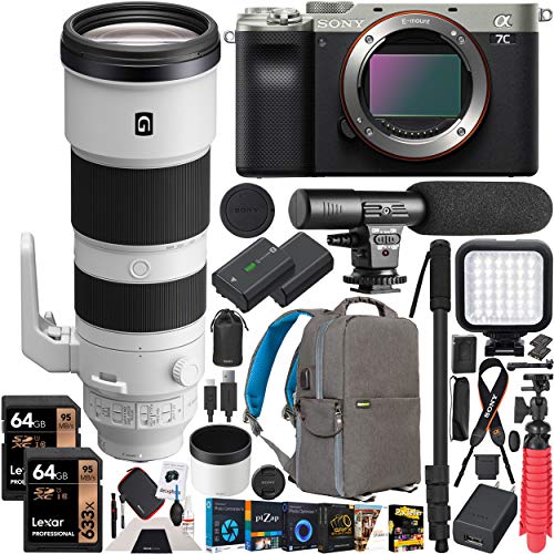 Sony a7C Mirrorless Camera Body: Capture Stunning Shots with FE 200-600mm Super Zoom Lens!