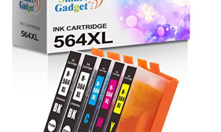 Upgrade Your Printer: 5-Pack Smart Ink Cartridge for HP Printers