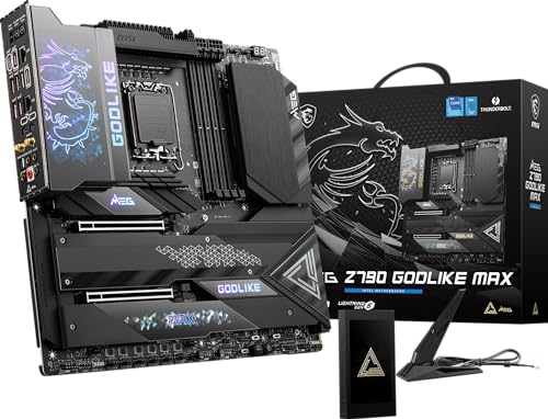 Unleash Power with MSI MEG Z790 GODLIKE MAX: Gen Intel, DDR5, PCIe 5.0, Thunderbolt, Wi-Fi 7