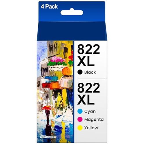 Enhance Printing with 822XL Ink Cartridges