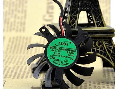 Supercharged Cooling Fan: AD4505MX-RB3 Notebook Graphics – 5V 0.12A