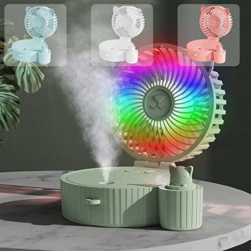 Portable Mini Mist Spray Fan for Office, Camping, Indoor & Outdoor