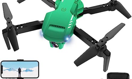 Foldable HD Drone with Camera – Capture Stunning Footage, Easy to Use, Perfect Gift