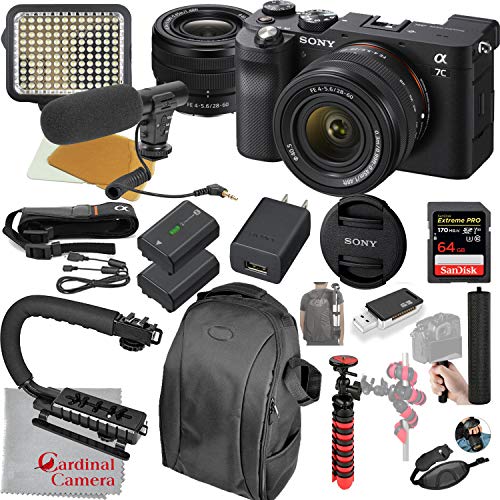 Capture Life: Sony Alpha a7C Mirrorless Camera Bundle