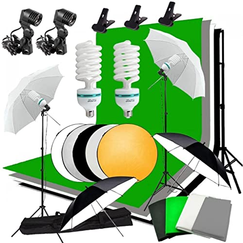 Capture Studio Magic with APAINI Umbrella Photo Lighting Kit