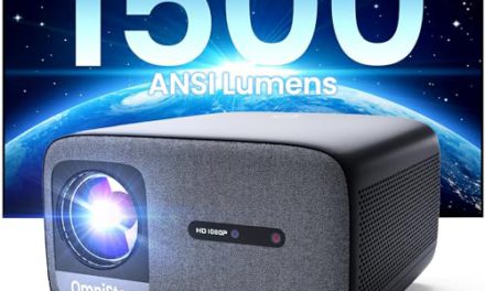 Immerse with OmniStar L80: 4K WiFi Projector