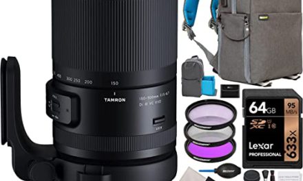 Capture the World: Tamron 150-500mm Lens Bundle with Photography Gear