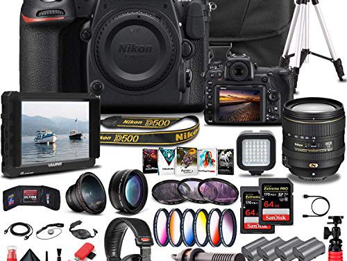 Capture the Ultimate Shot: Nikon D500 DSLR Camera + Accessories