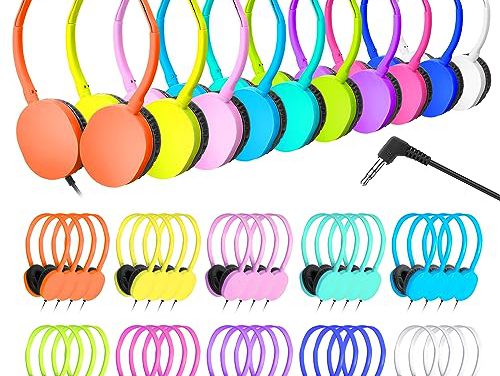 Grab 30 Durable Classroom Headphones for Students – Wholesale Deal!