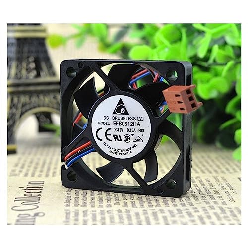 High-Speed CPU Fan: EFB0512HA 5010 12V 0.15A