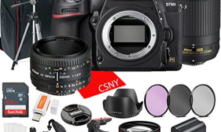 Capture Life’s Moments: Nikon D780 DSLR Camera Bundle
