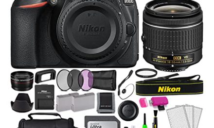 Capture the Moment: Nikon D5600 DSLR Camera Bundle