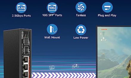 Superfast 6-Port Ethernet Switch: Boost Your Network Speed