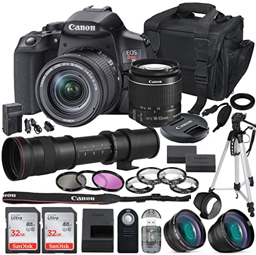 Capture Life’s Beauty: Canon T8i DSLR Camera Bundle