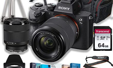Capture Life’s Moments: Sony a7 III Camera Bundle