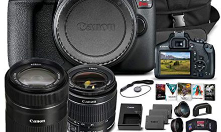 Capture the Moment: Canon Rebel T7 DSLR Camera Bundle