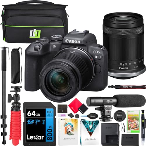 Ultimate Canon EOS R10 Bundle: Capture, Create, Conquer!